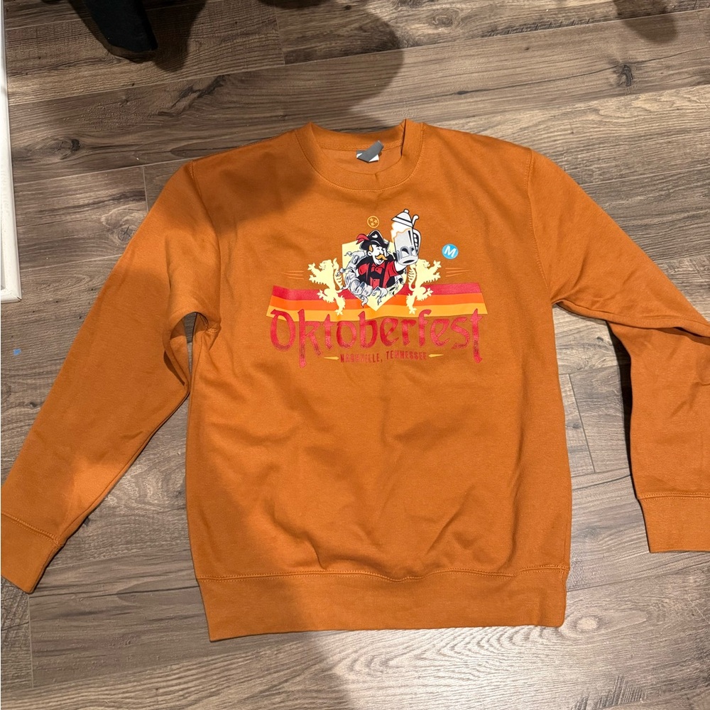 3/$8 Nashville 2025 Oktoberfest Graphic Men's Sweatshirt - Orange